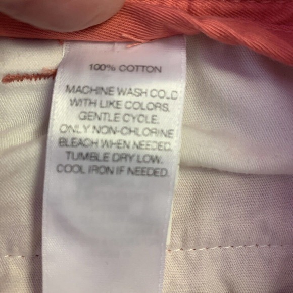 Vineyard Vines Men Sz 42 Khaki Pink Salmon Classic Fit Golf Short Flat Front - Picture 4 of 8